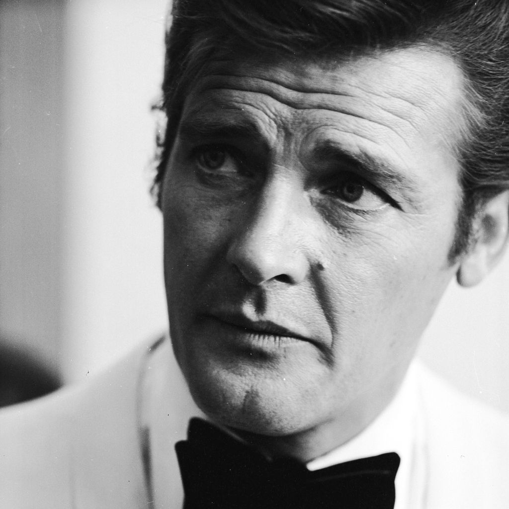 Schauspieler Roger Moore, 1968