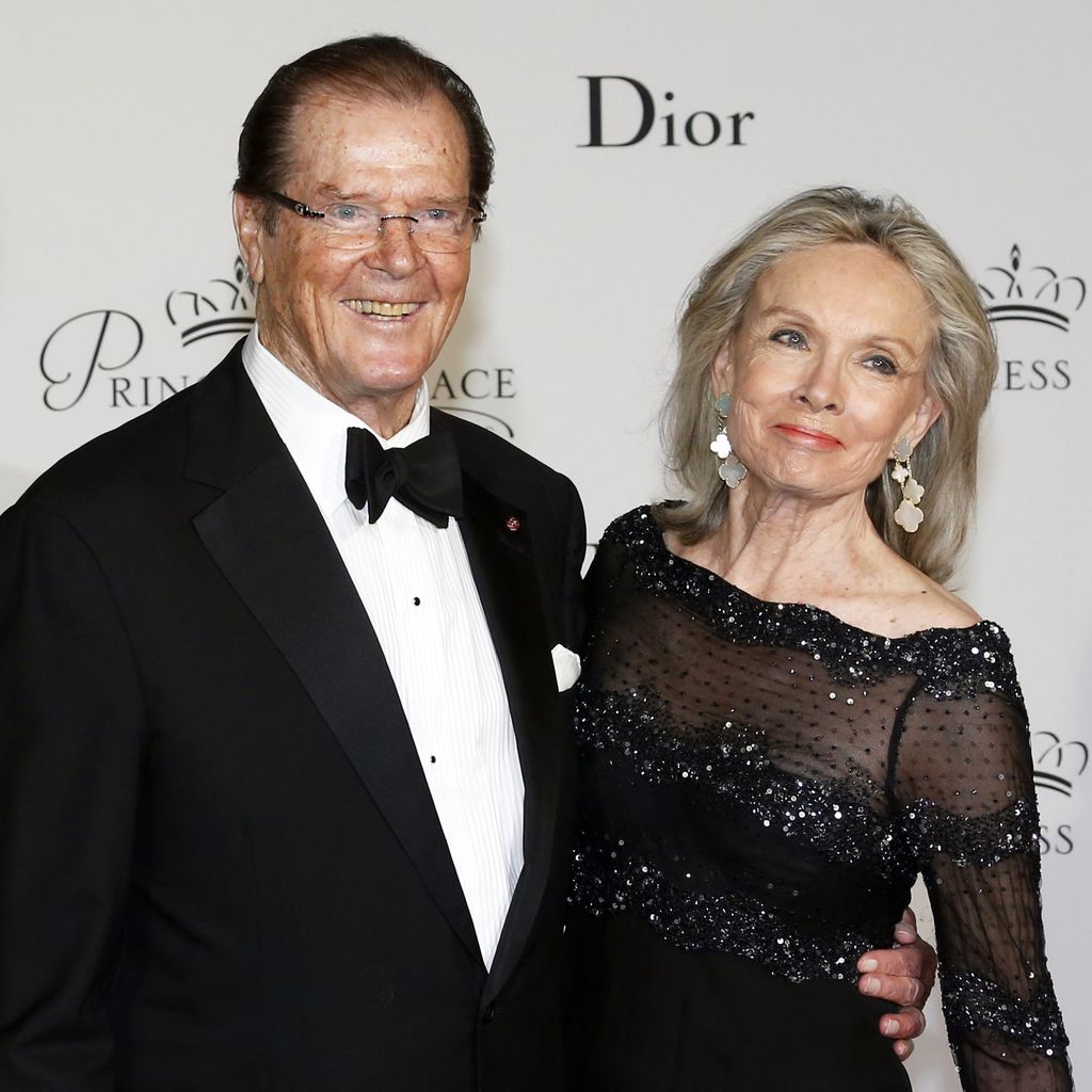 Roger Moore und seine Frau Cristina Tholstrup bei der Princess Grace Awards Gala 2015
