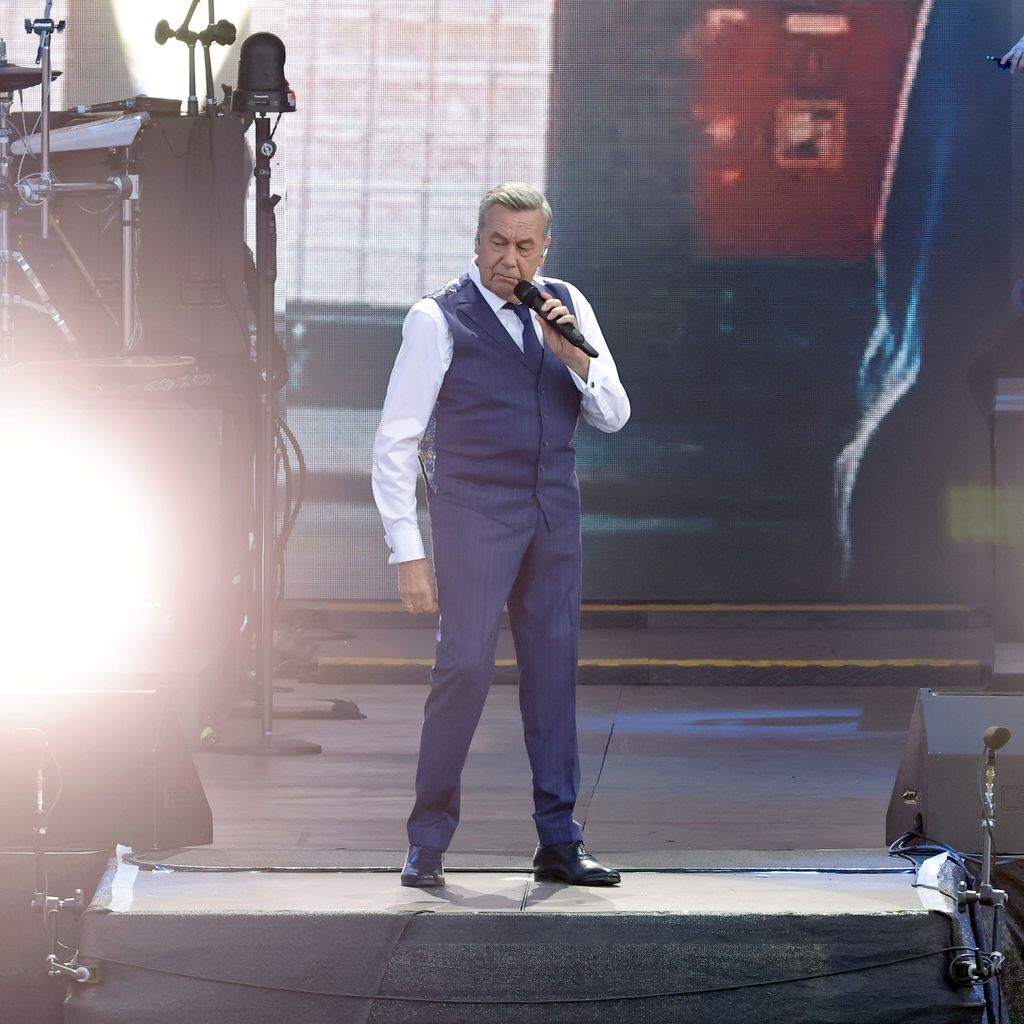 Roland Kaiser auf einem Konzert