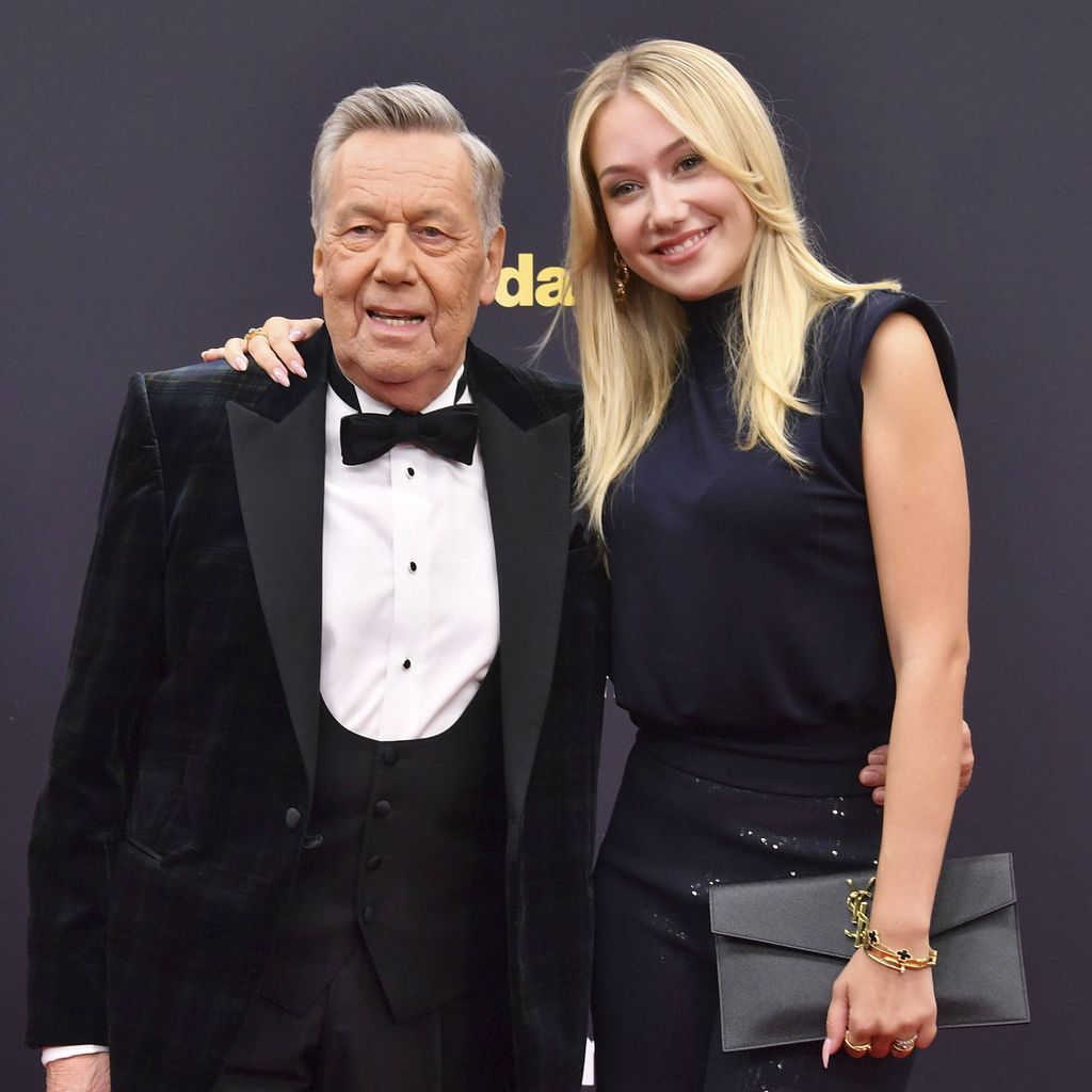 Roland Kaiser mit Tochter Annalena Keiler bei der 77. Bambi-Verleihung 2025 in den Bavaria Filmstudios in München