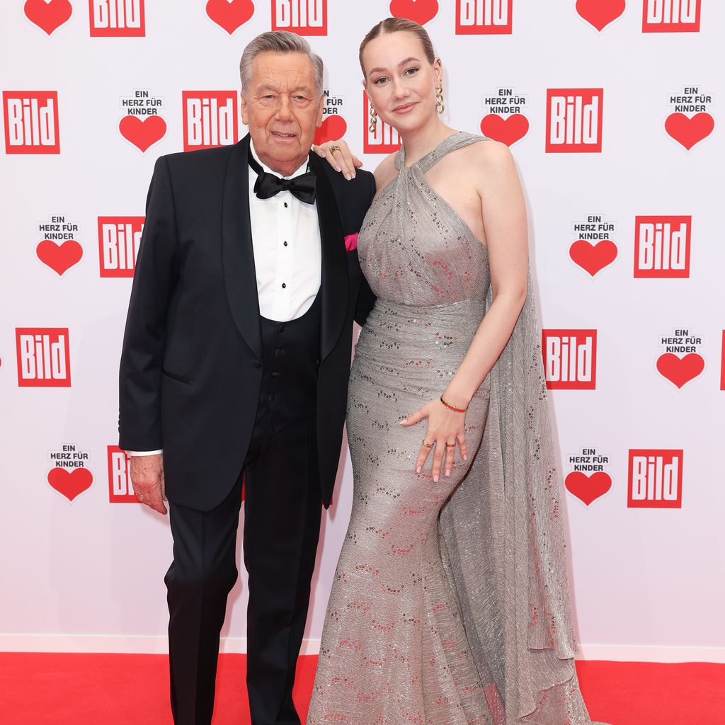 Roland Kaiser und seine Tochter Annalena Keiler, Dezember 2023