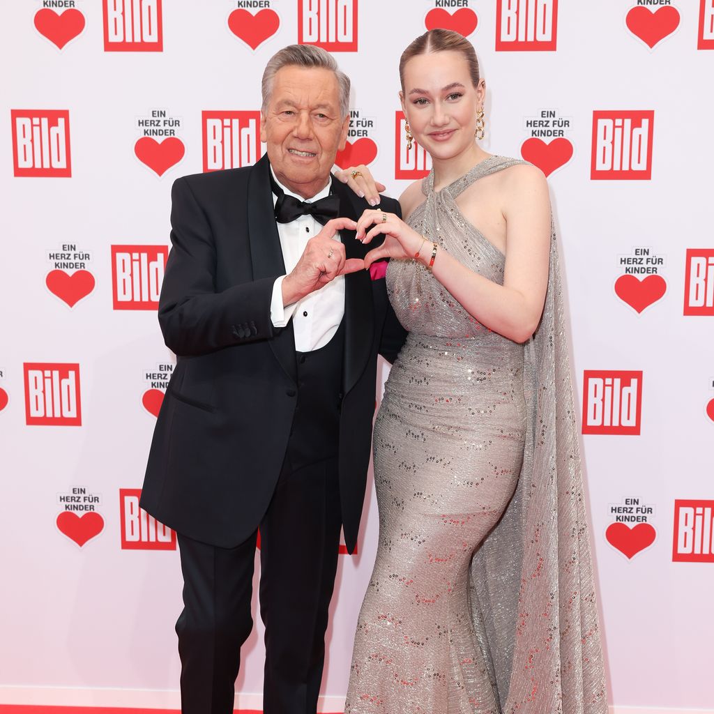 Roland Kaiser und seine Tochter Annalena Keiler, Dezember 2023