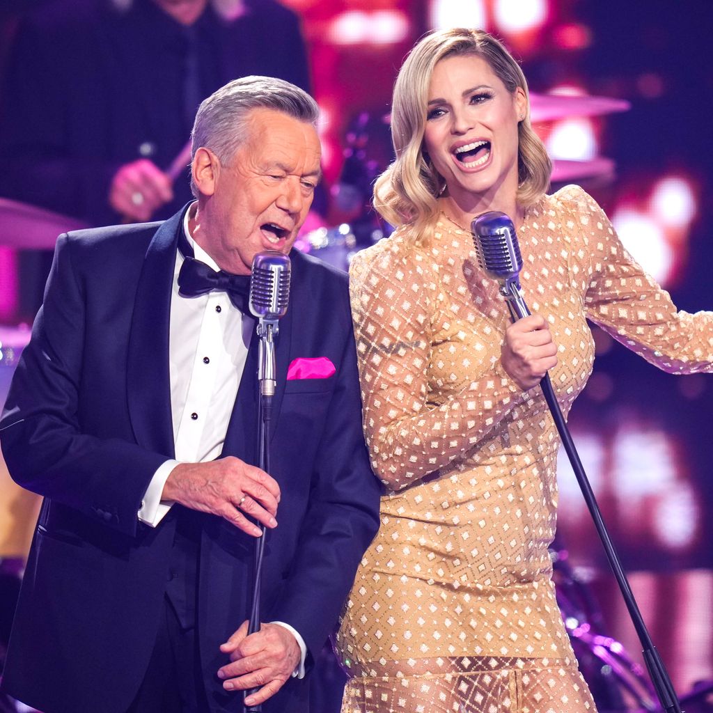 Roland Kaiser und Michelle Hunziker im Dezember 2023