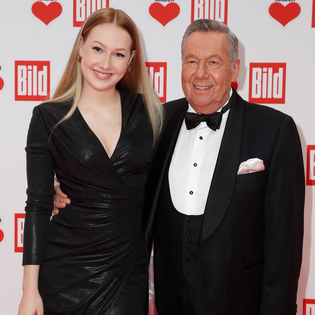 Roland Kaiser und seine Tochter Annalena bei der "Ein Herz Für Kinder"-Gala in Berlin 2021