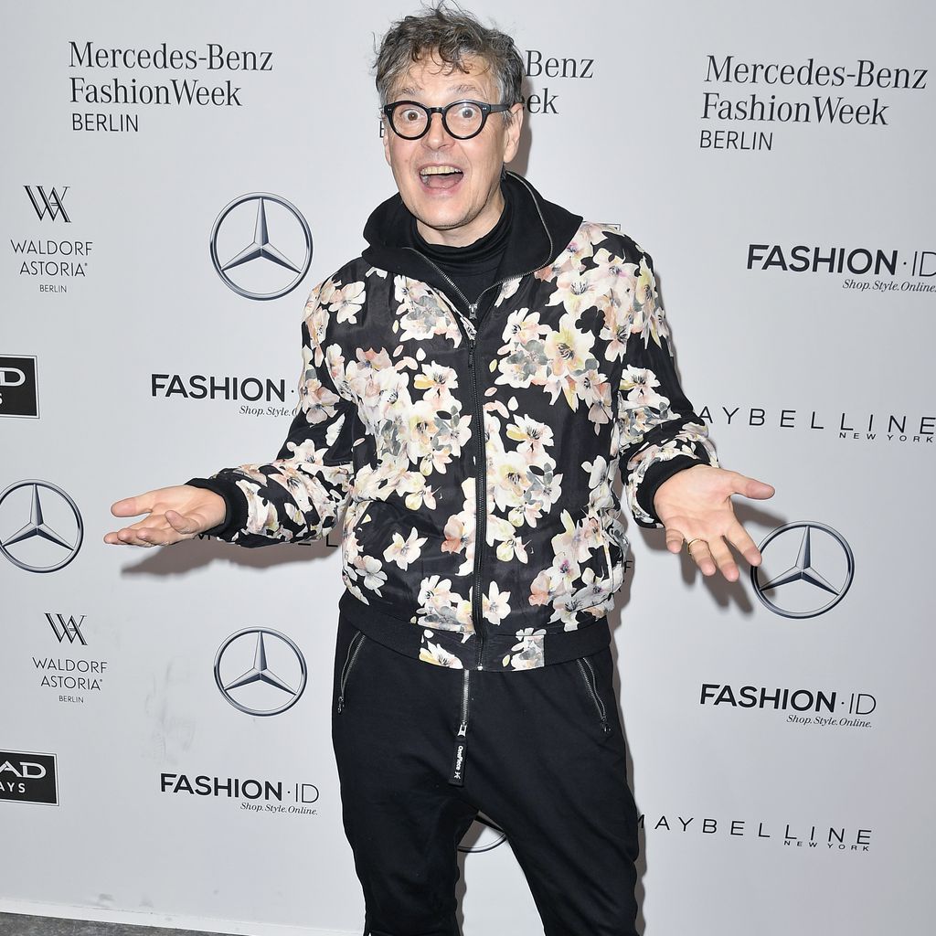 Rolf Scheider bei der Mercedes Benz Fashion Week 2017