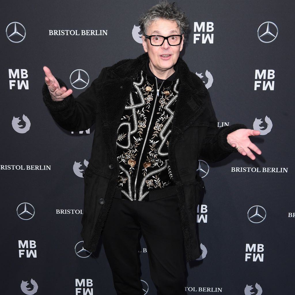Rolf Scheider auf der Fashion Week in Berlin, 2018