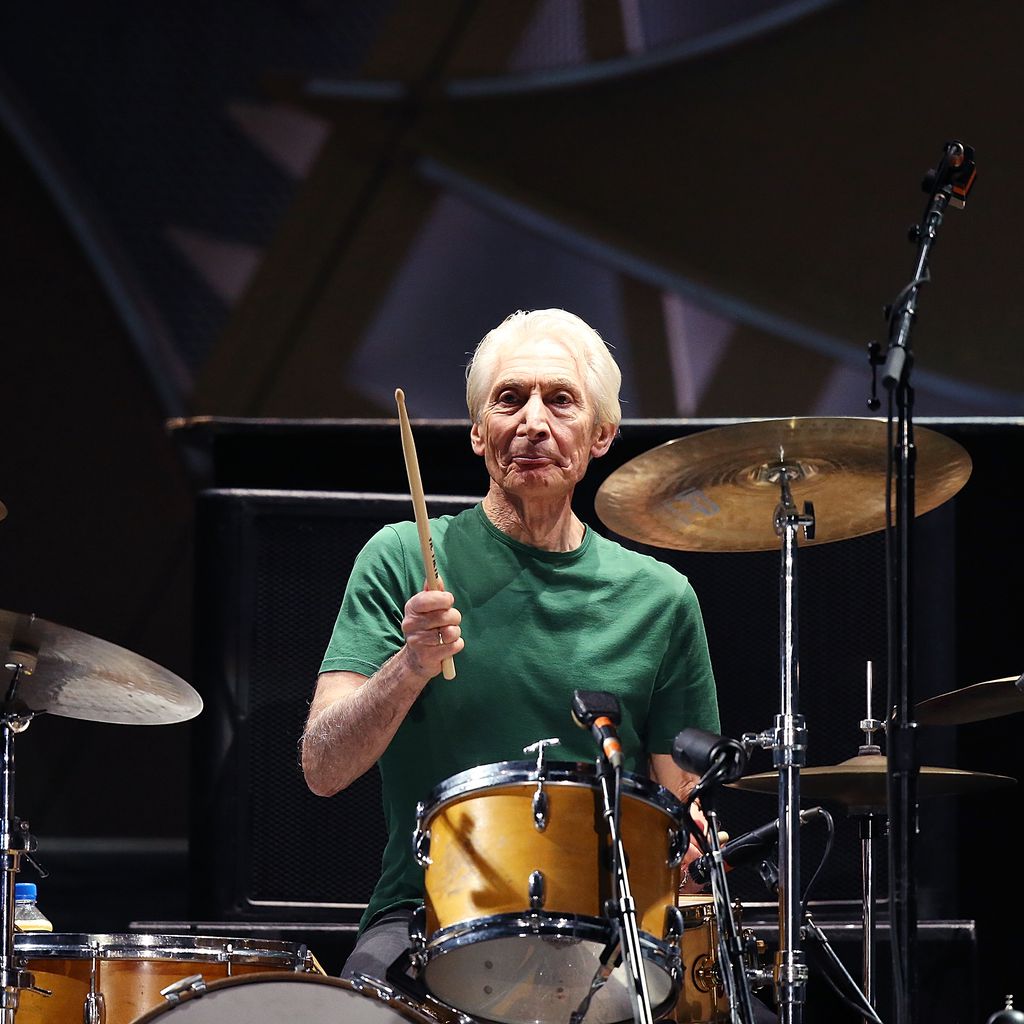 Rolling-Stones-Drummer Charlie Watts, 2014
