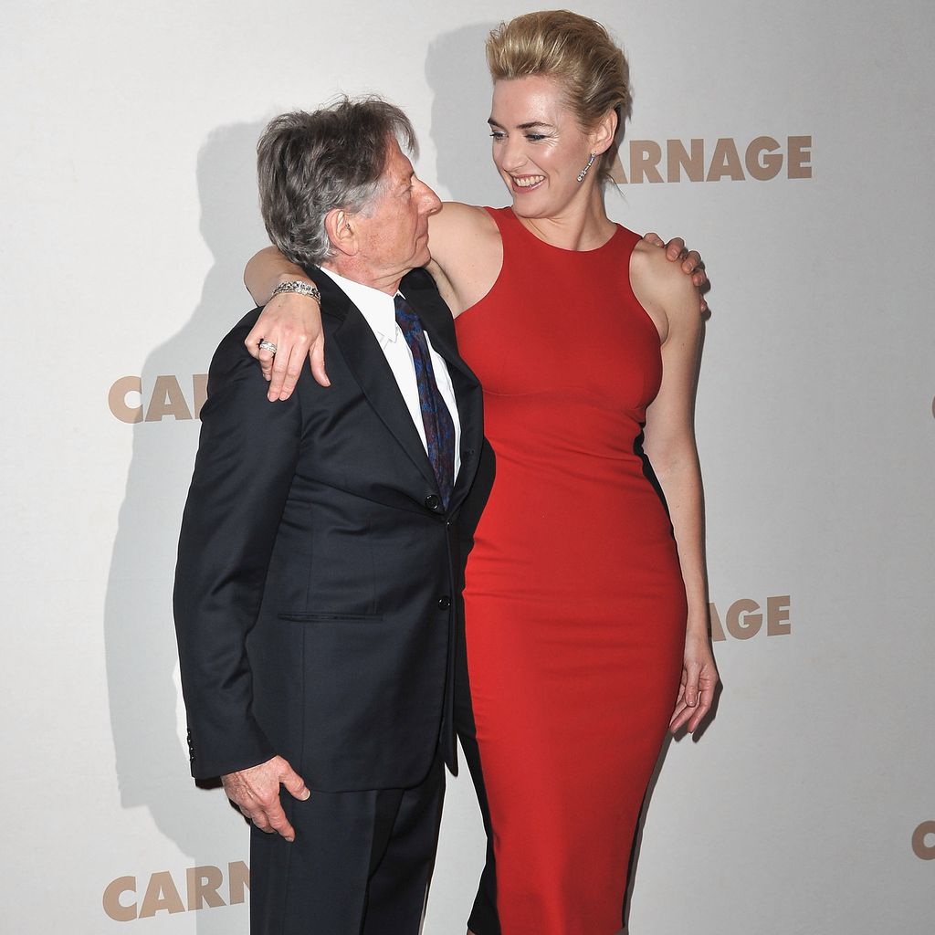 Regisseur Roman Polanski und Kate Winslet