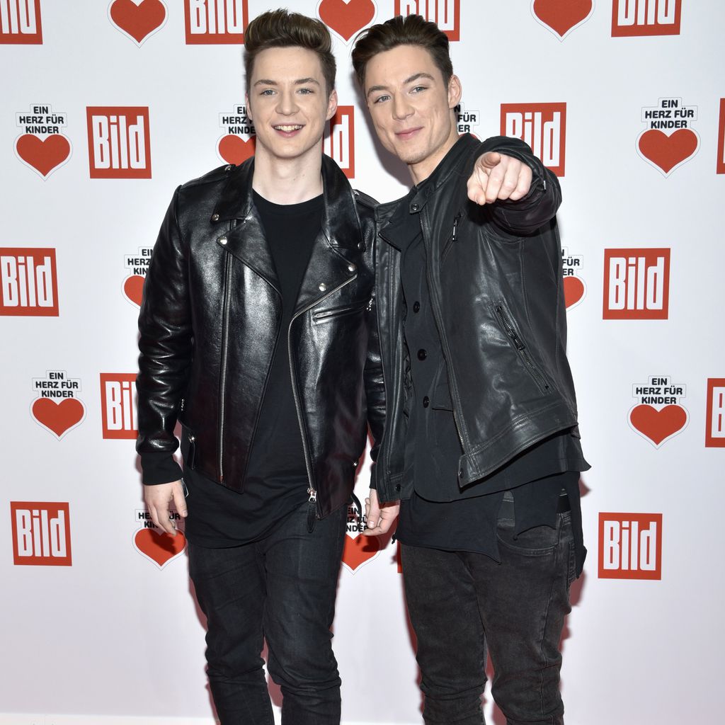 Roman und Heiko Lochmann bei der "Ein Herz für Kinder"-Gala in Berlin