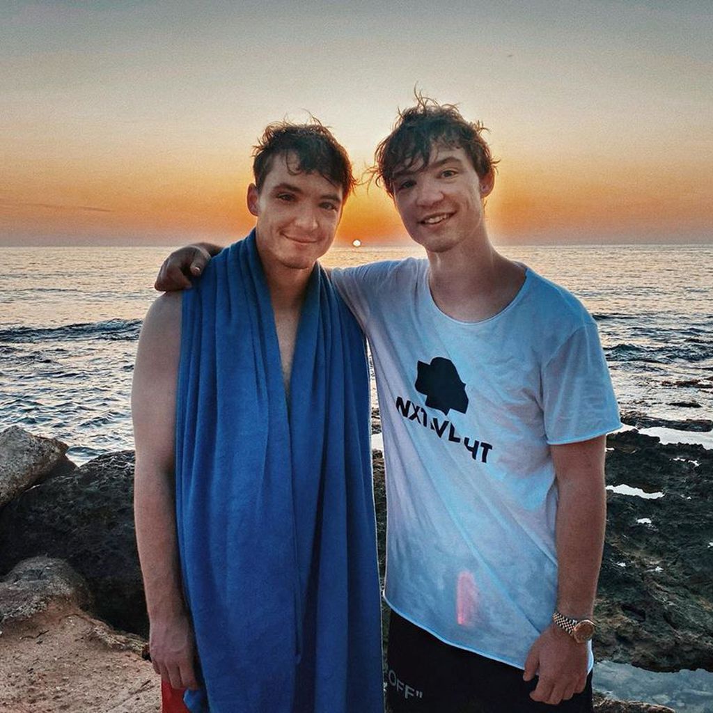 Roman und Heiko Lochmann im Oktober 2019