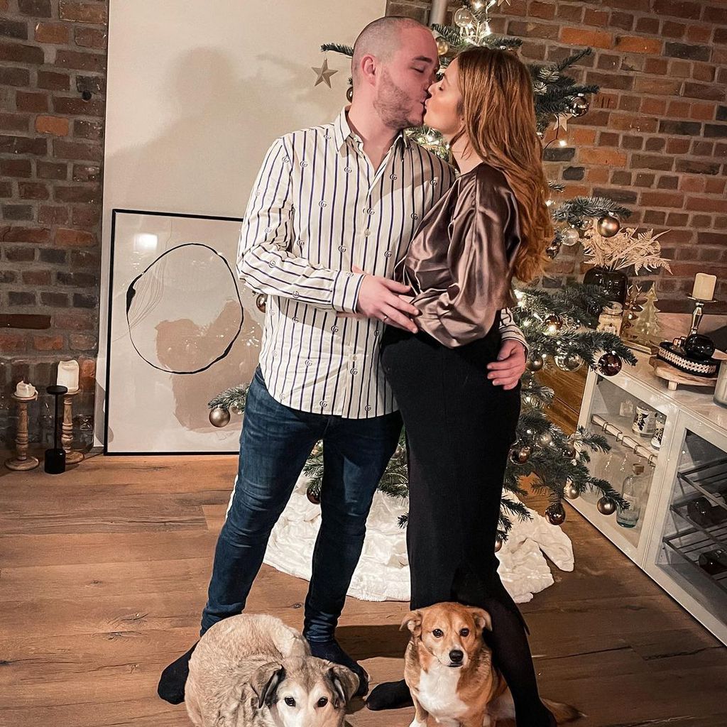 Roman und Vanessa Tamkan im Dezember 2020