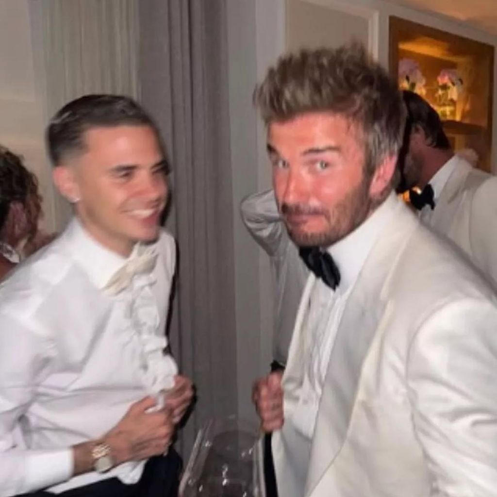 Romeo und David Beckham