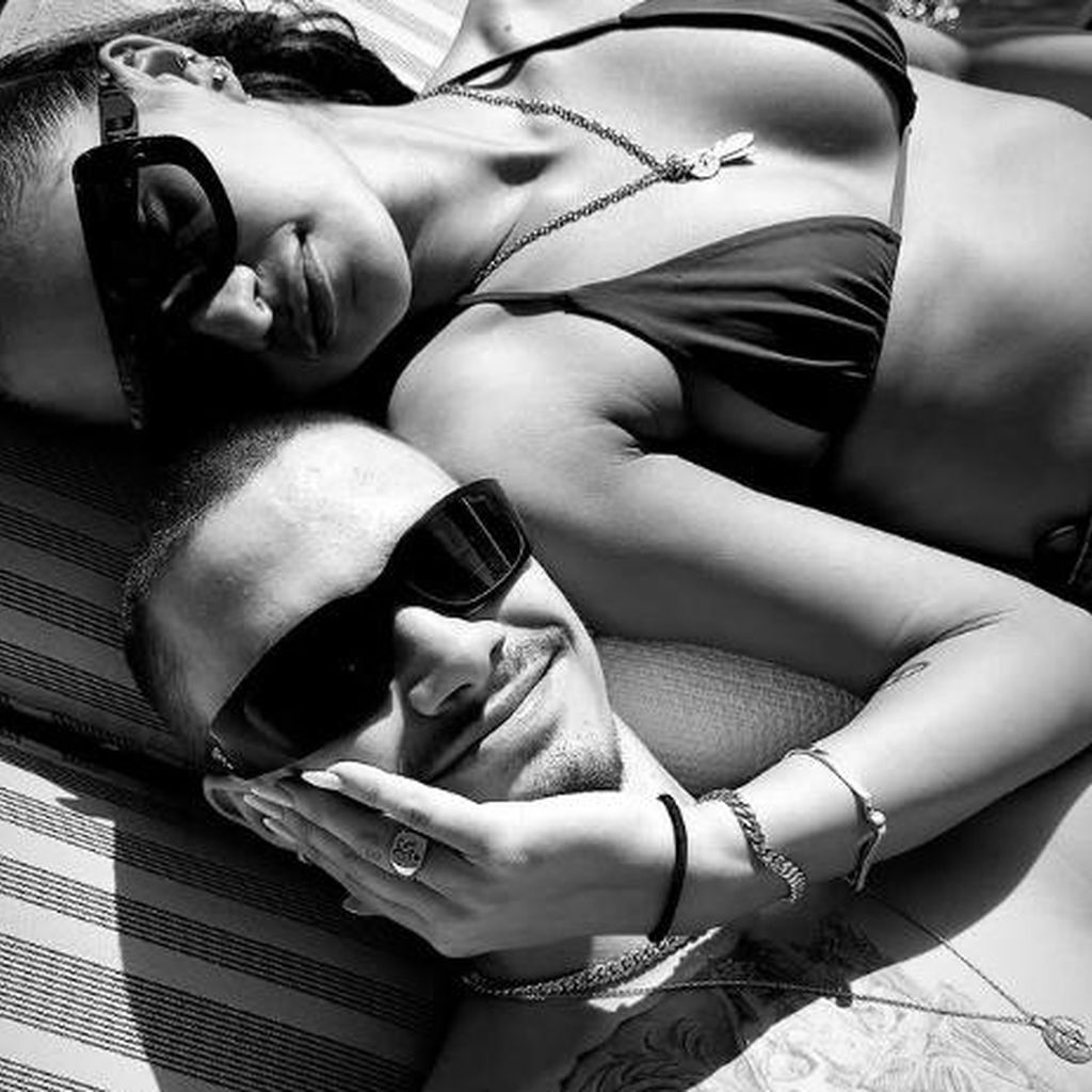 Romeo Beckham und Kim Turnbull, April 2025