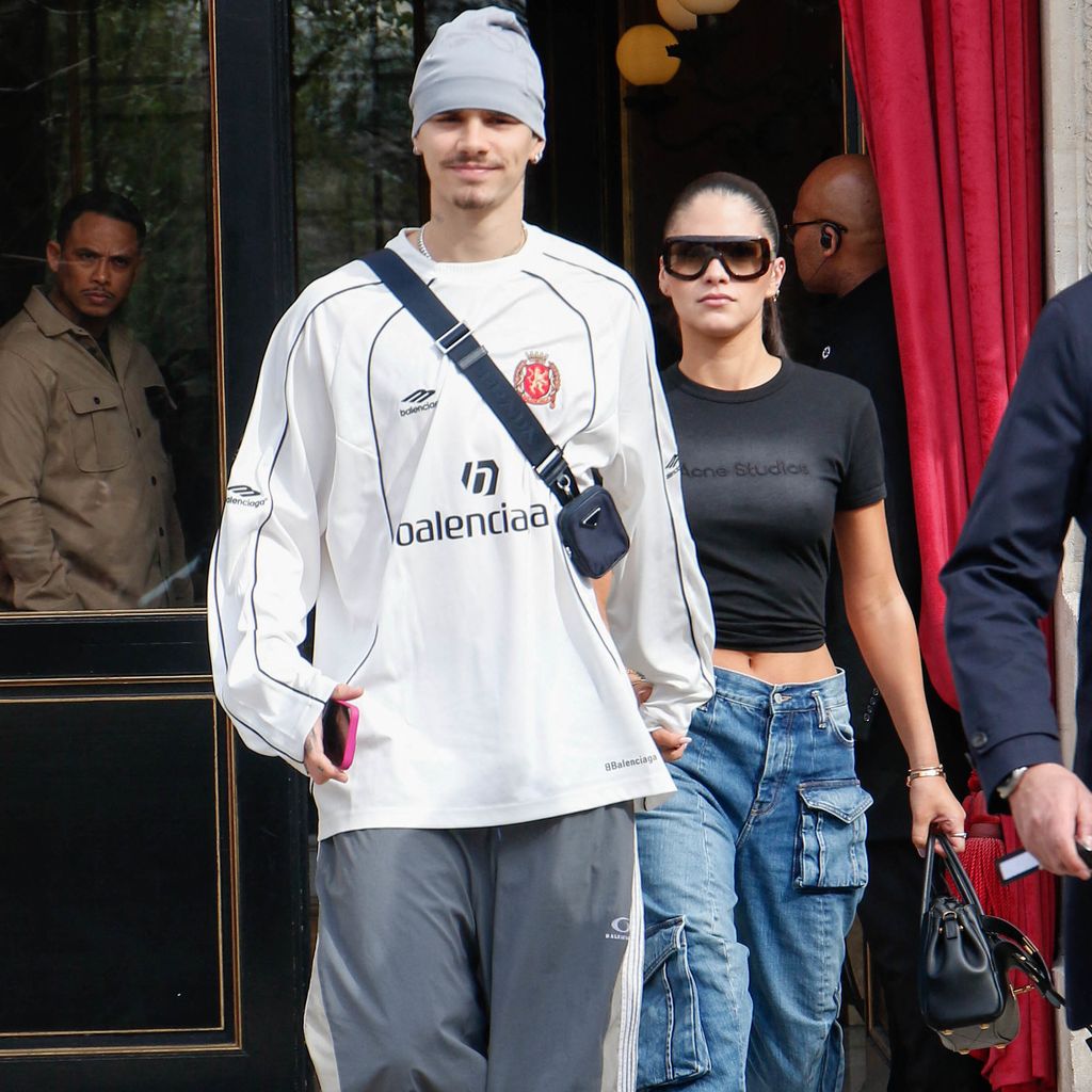 Romeo Beckham und Kim Turnbull, März 2025