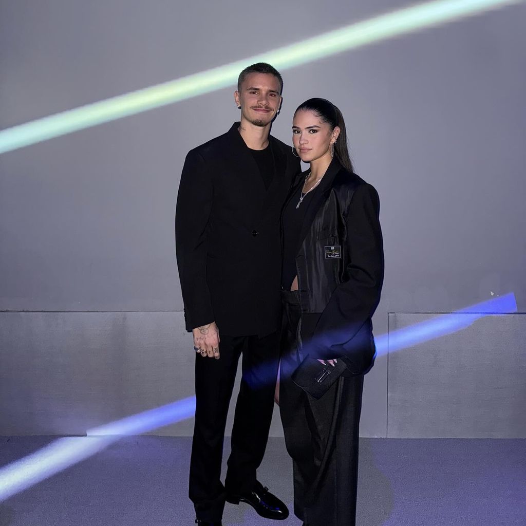 Romeo Beckham und Kim Turnbull im Januar 2025