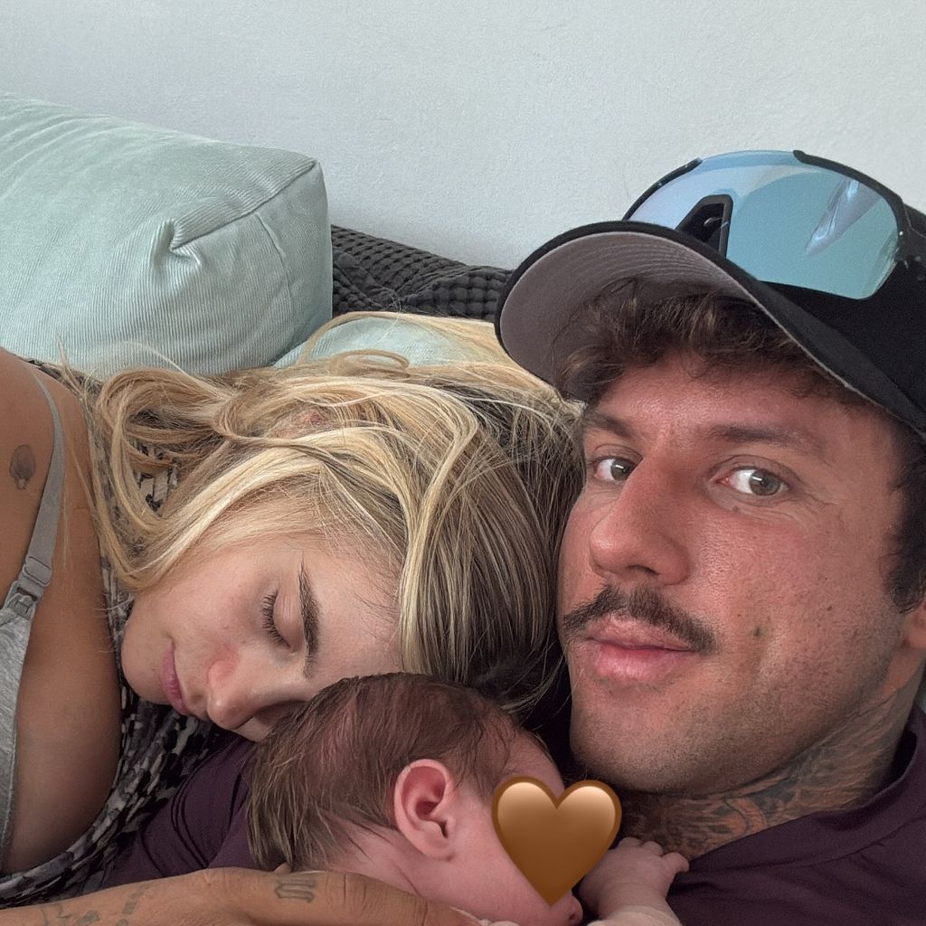 Romina Palm, Hazel und Christian Wolf, Juni 2025