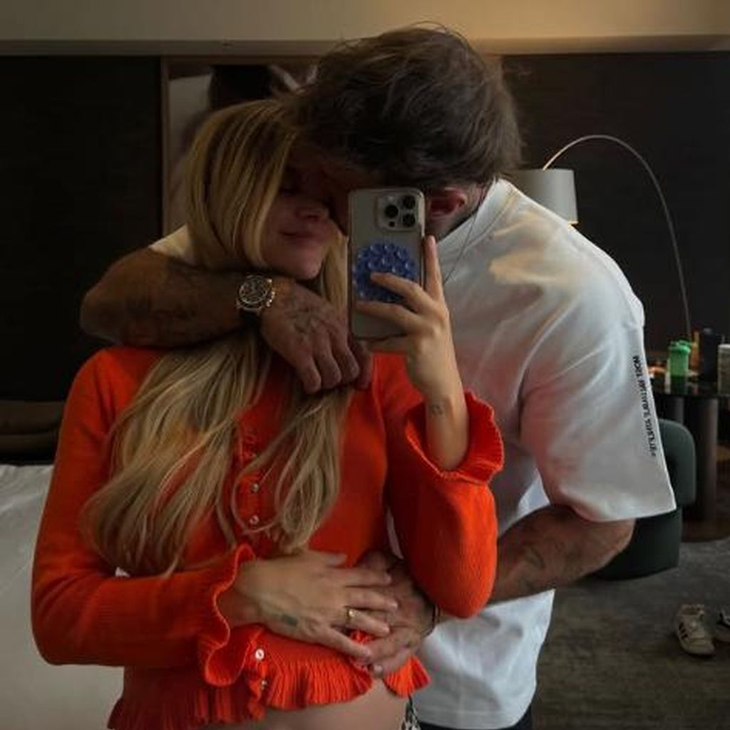 Romina Palm und Christian Wolf im April 2025