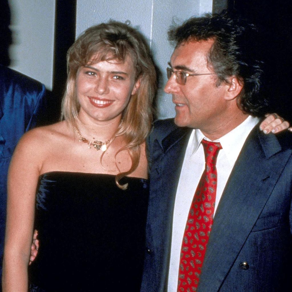 Ylenia Carrisi mit ihrem Vater Al Bano im Jahr 1990