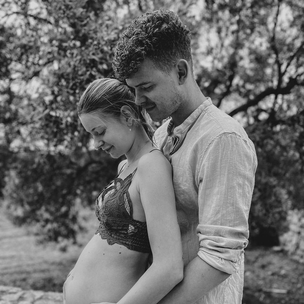 Romy Deckert mit ihrem Freund