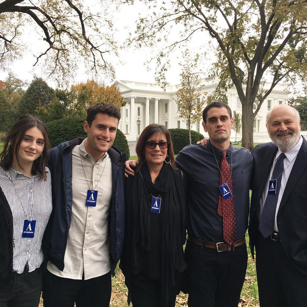 Romy, Jake, Michele, Nick und Rob Reiner