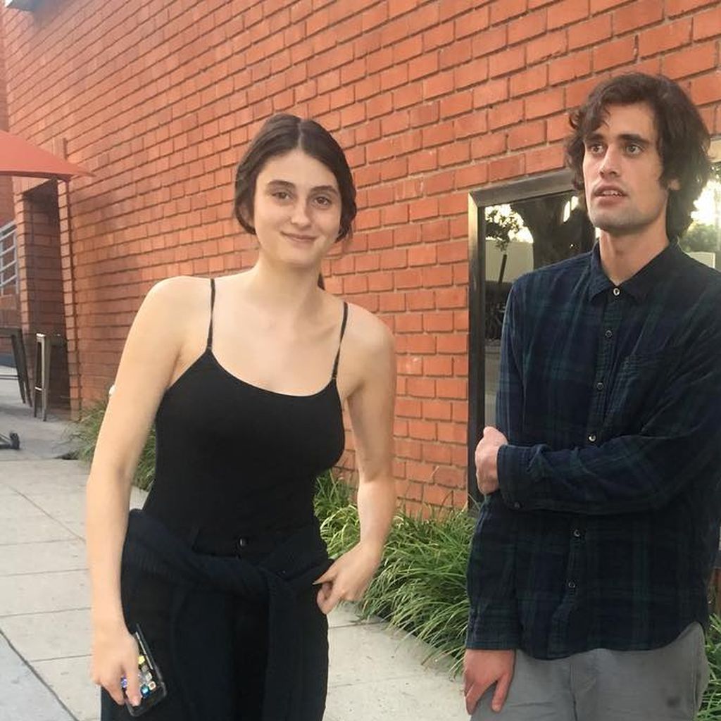 Romy Reiner mit ihrem Bruder Nick Reiner