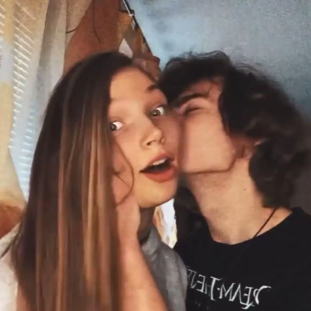 Romy Wolf mit ihrem Freund Nik
