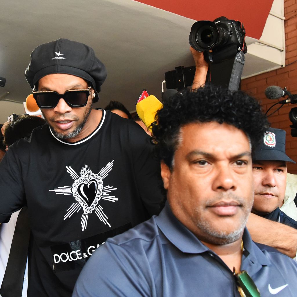 Ronaldinho in Paraguay, März 2020