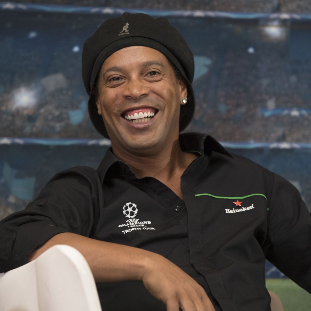Ronaldinho bei einer Champions-League-Veranstaltung