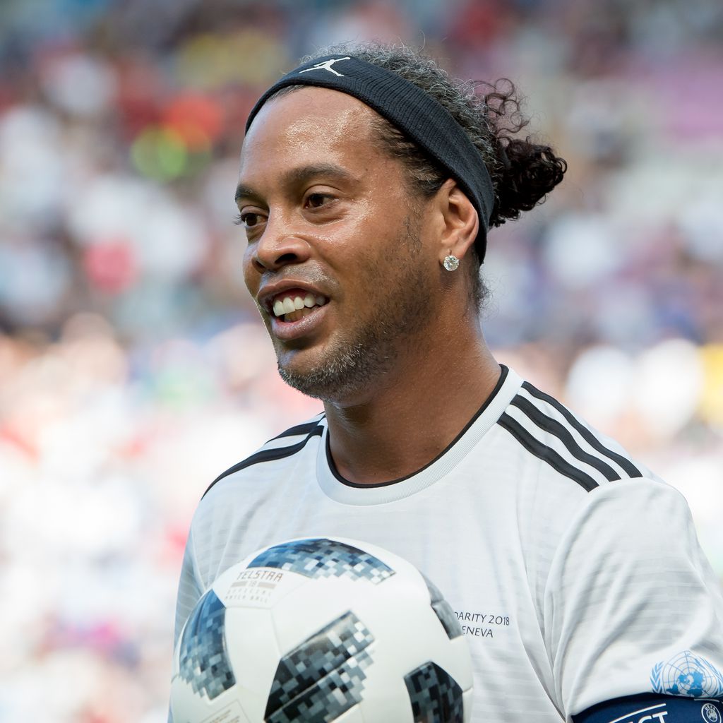Ronaldinho bei einem Benefizspiel