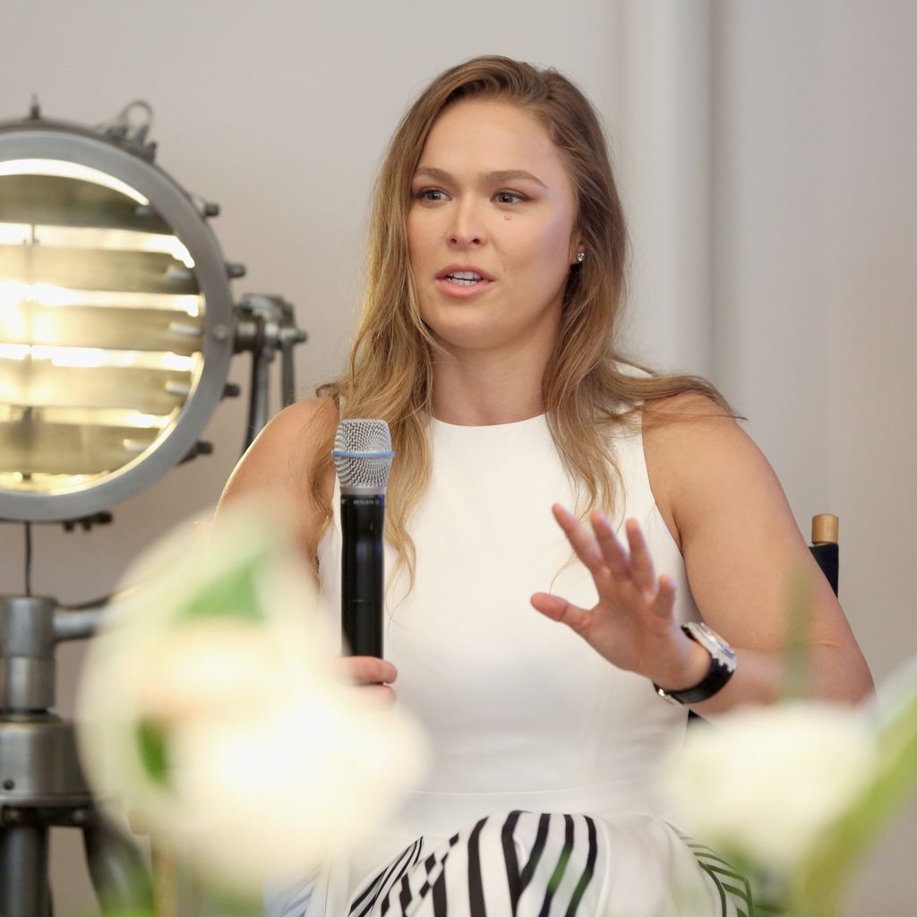 Ronda Rousey beim Launch ihrer #PerfectNever Kampagne