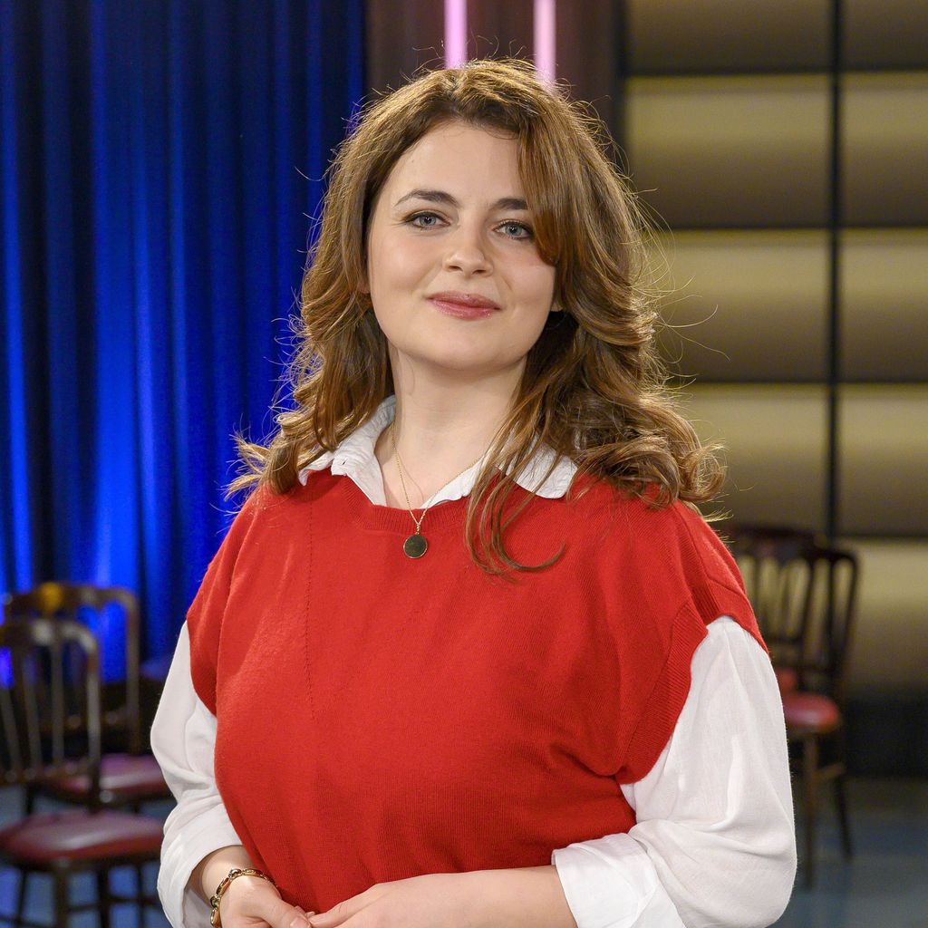 Ronja Forcher bei der Aufzeichnung des "Kölner Treff" im WDR Studio, Februar 2026