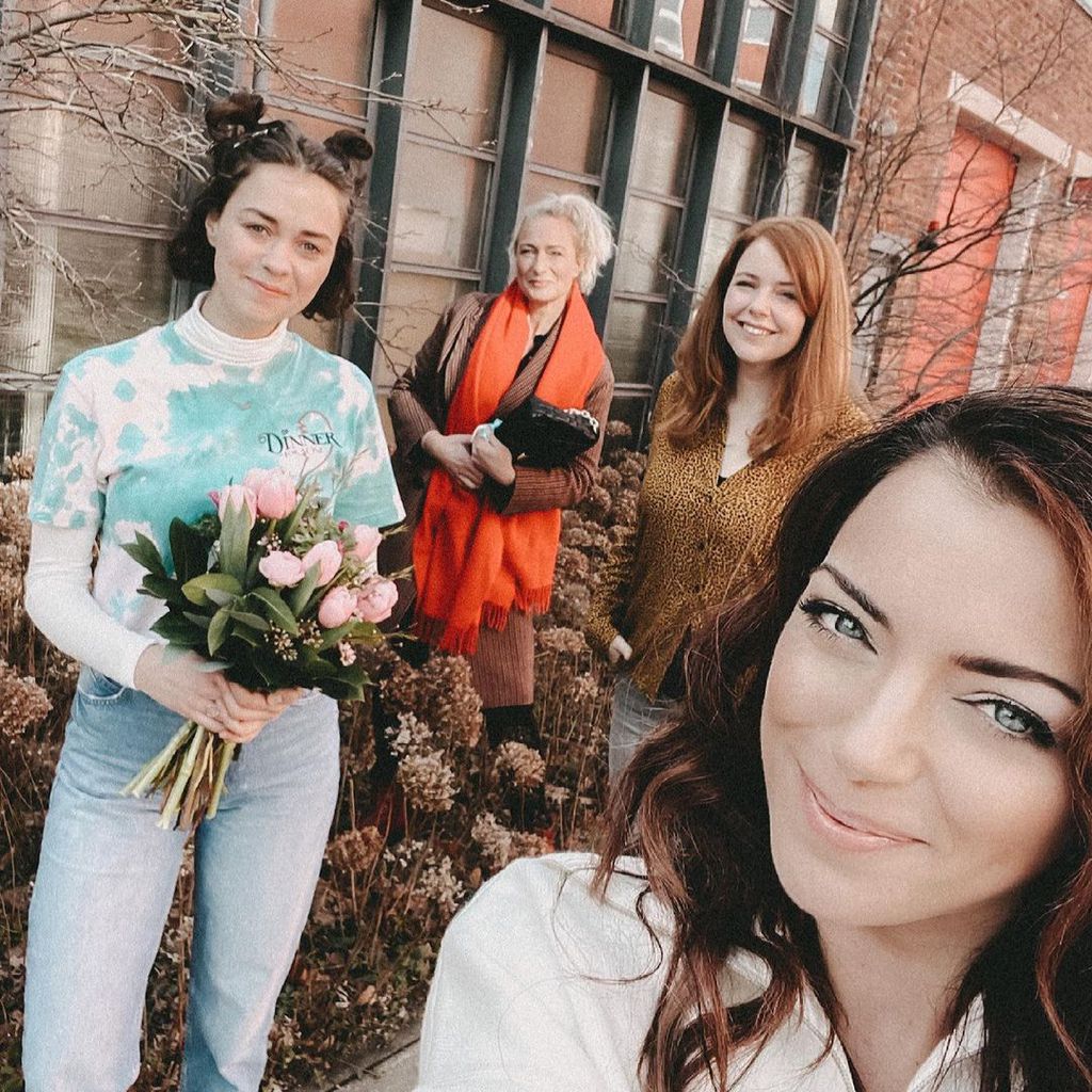 Ronja Herberich, Eva Mona Rodekirchen, Olivia Marei und Anne Menden
