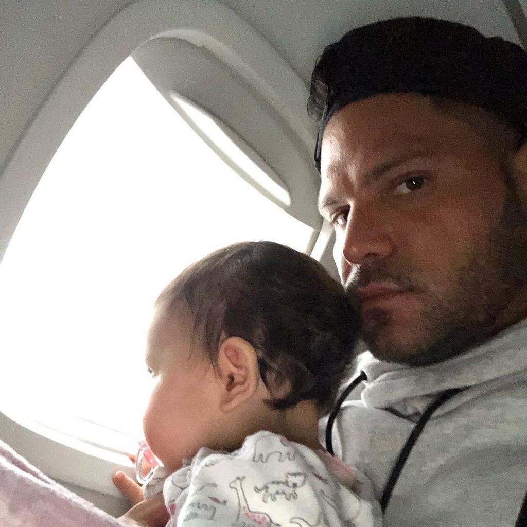 Ronnie Ortiz-Magro mit seiner Tochter Ariana