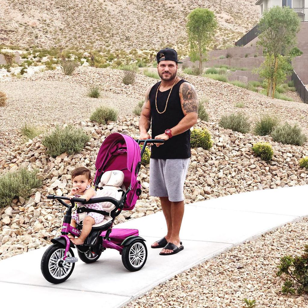 Ronnie Ortiz-Magro mit seiner Tochter