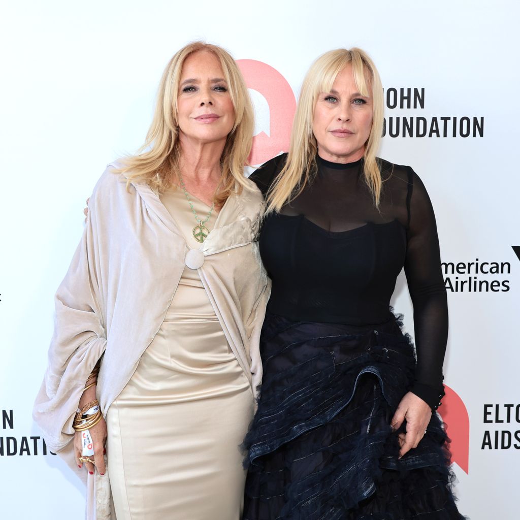 Rosanna Arquette mit ihrer Schwester Patricia Arquette