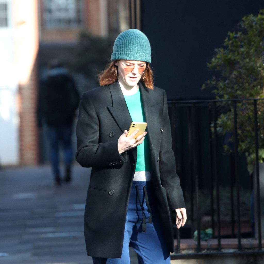 Rose Leslie in London, Februar 2023