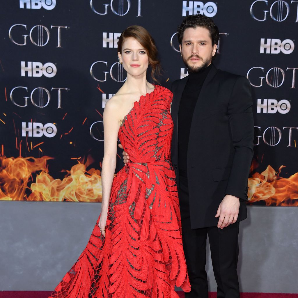 Rose Leslie und Kit Harington bei der Premiere zur achten Staffel von "Game of Thrones"