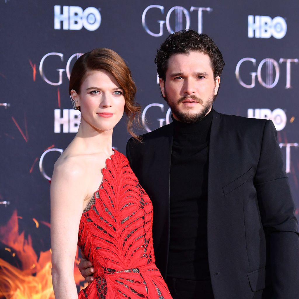 Rose Leslie und Kit Harington im April 2019 in New York