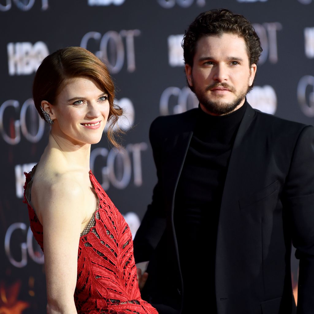 Rose Leslie und Kit Harington in New York, 2019