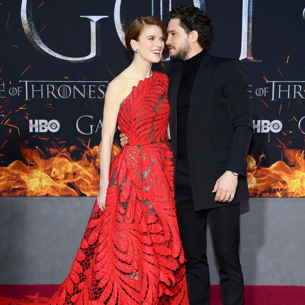 Rose Leslie und Kit Harington in New York, April 2019
