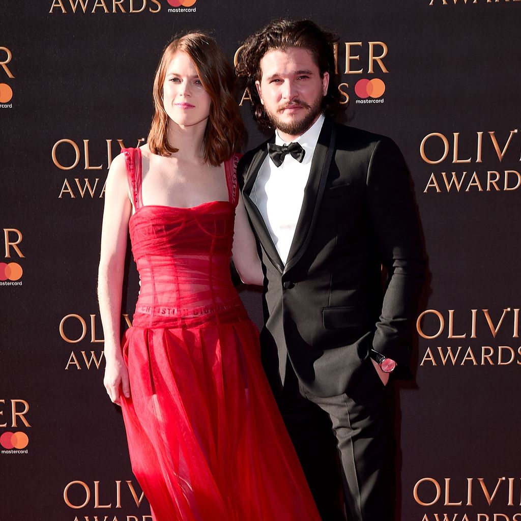 Rose Leslie und Kit Harington 2017 in London