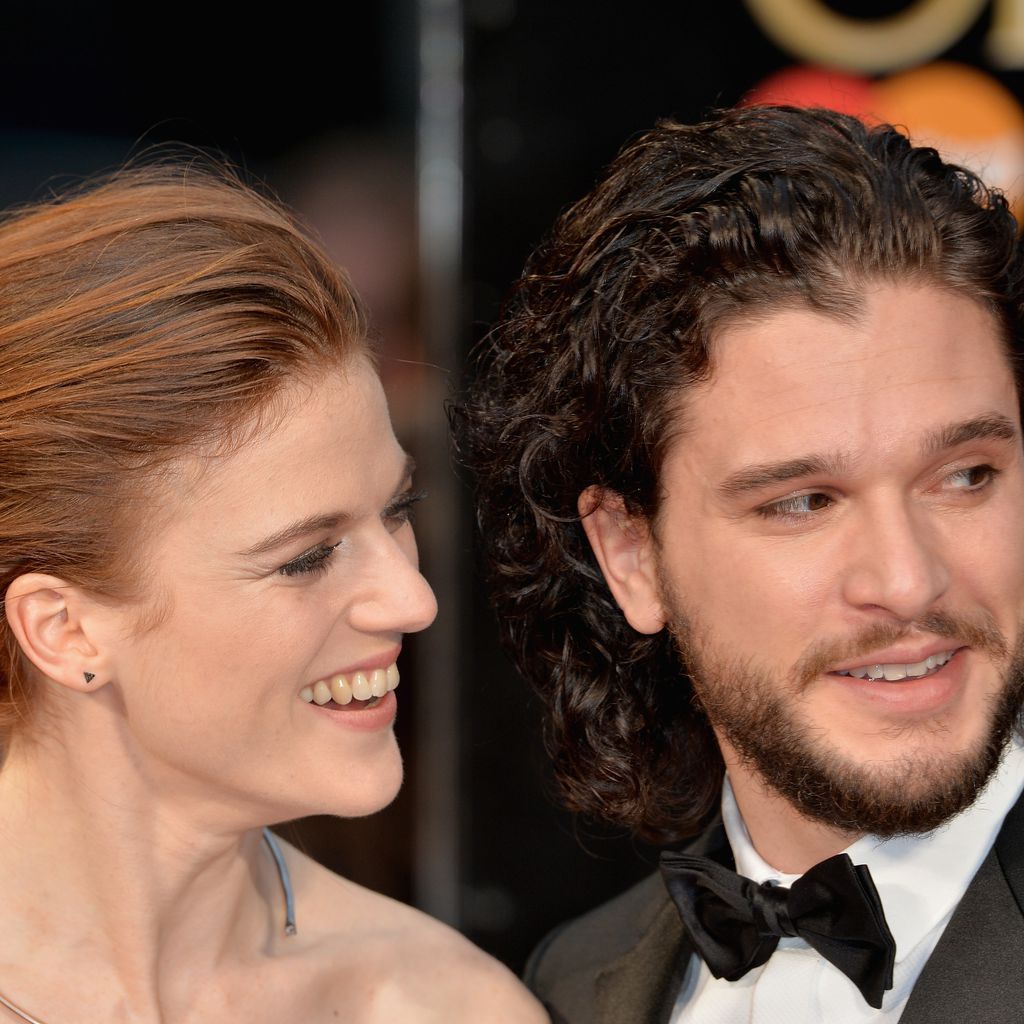Rose Leslie und Kit Harington in London