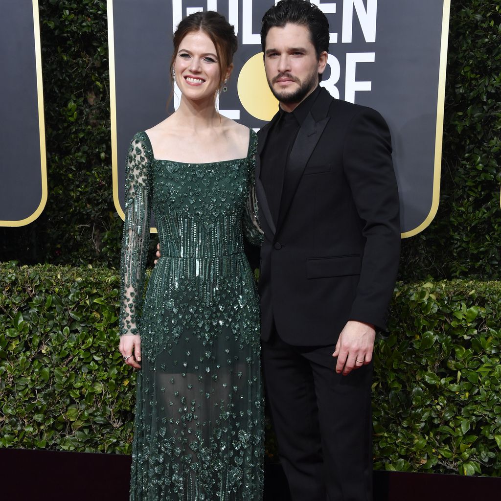 Rose Leslie und Kit Harington bei den Golden Globes in Beverly Hills im Januar 2020