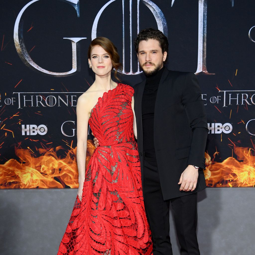 Rose Leslie und Kit Harington bei der "Game of Thrones"-Premiere im April 2019