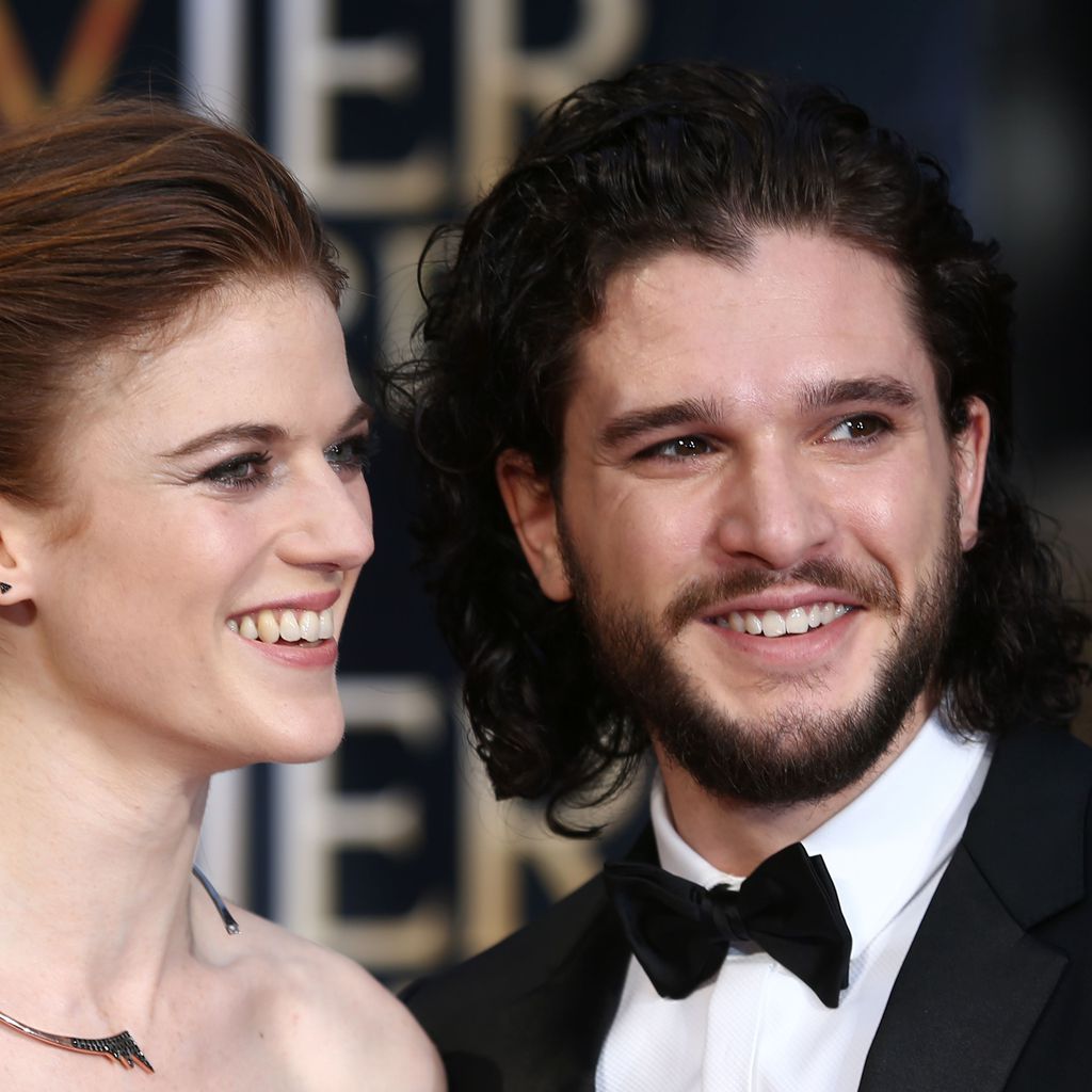 Rose Leslie und Kit Harington bei den Laurence Olivier Awards in London