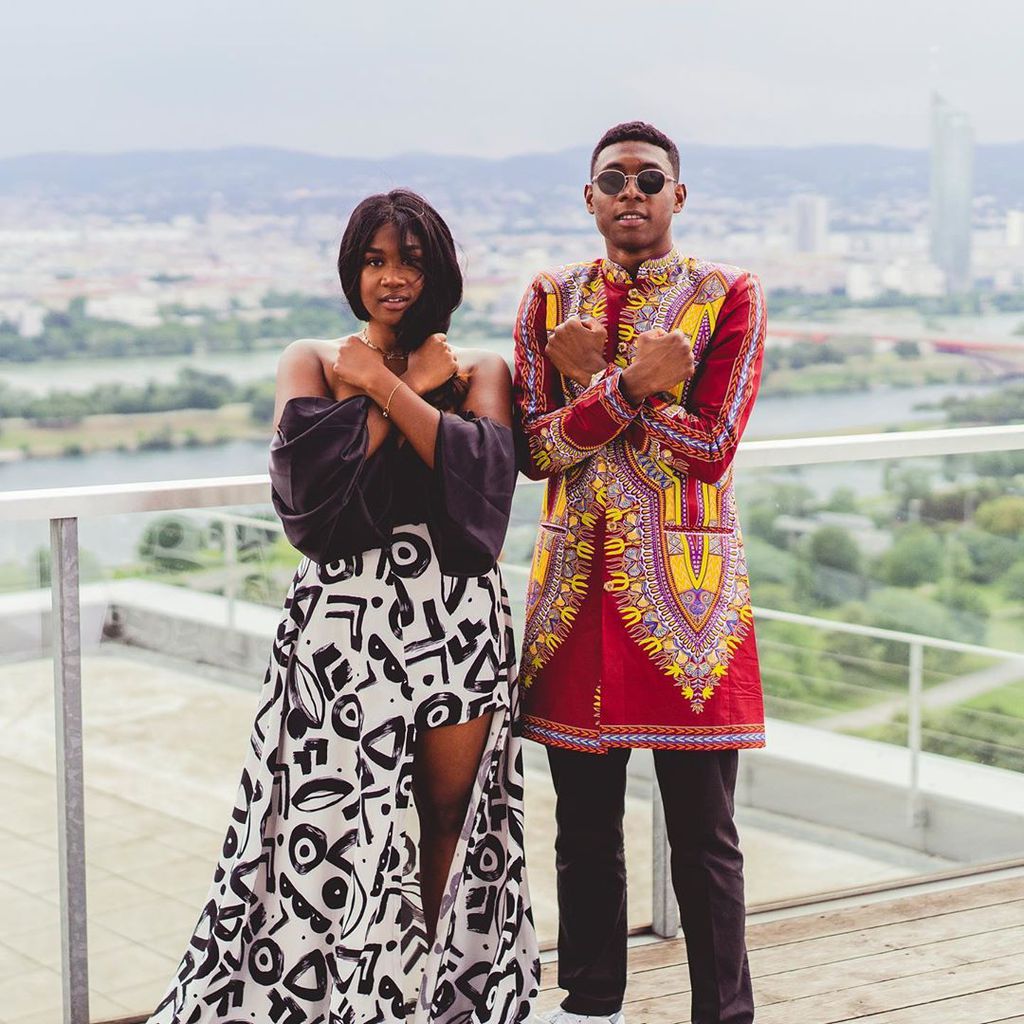 Rose May und David Alaba