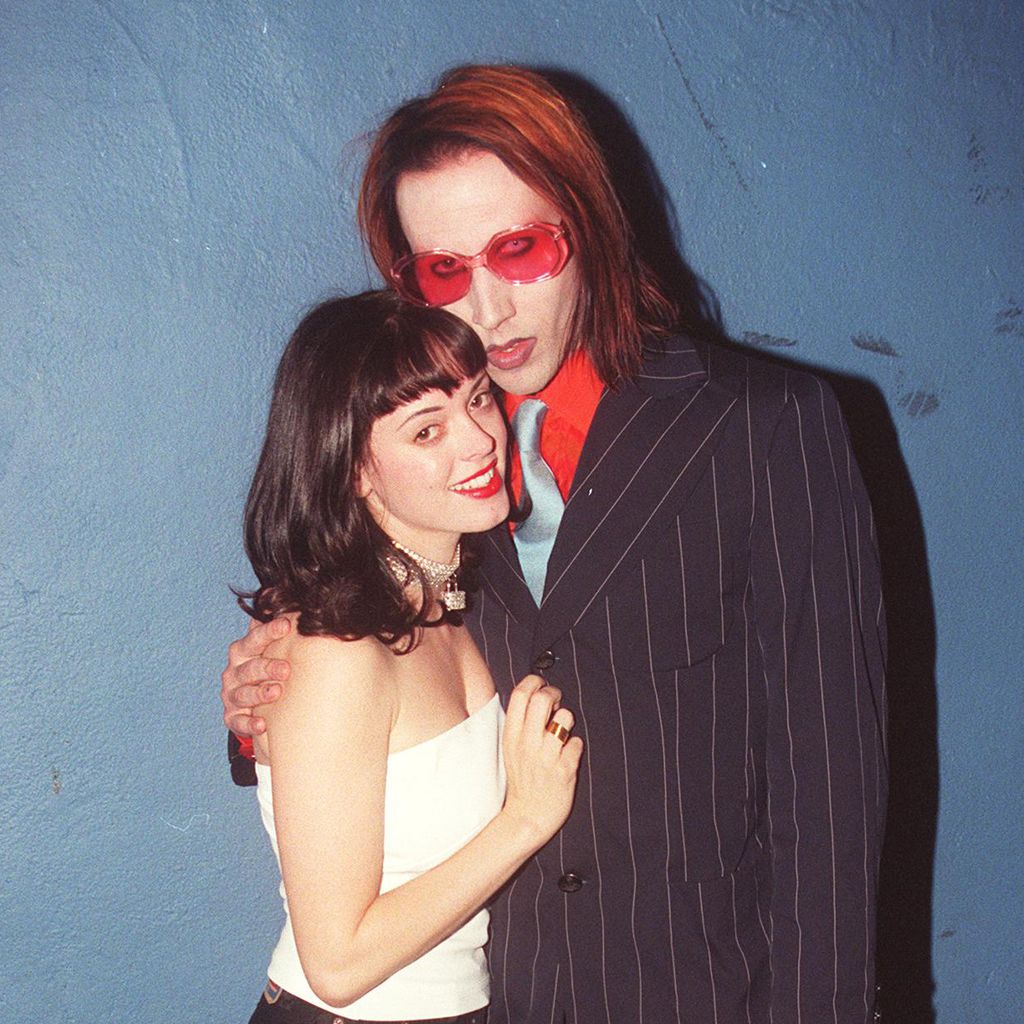 Rose McGowan und Marilyn Manson