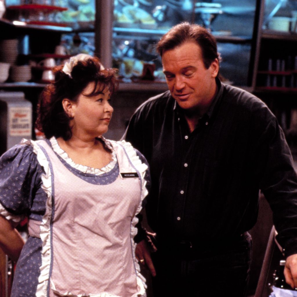 Roseanne Barr und Tom Arnold in der SitCom "Roseanne"