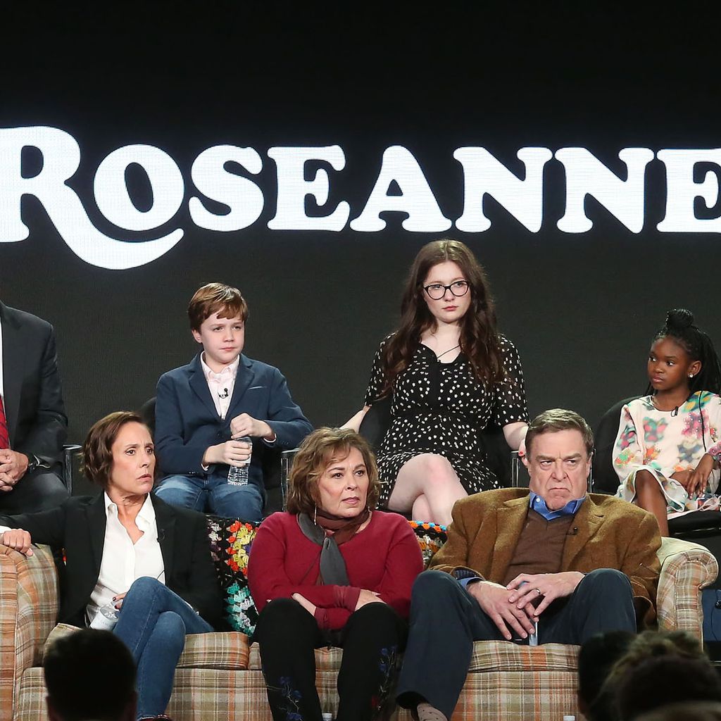 "Roseanne"-Cast bei der ABC-Pressetour