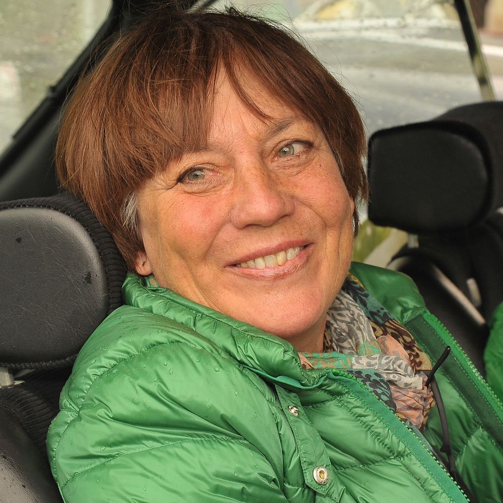 Rosi Mittermaier bei der ArabellaClassics Oldtimerrallye in Gmunden am Traunsee im Mai 2014